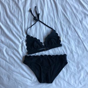 Kate Spade Scalloped Bikini Set